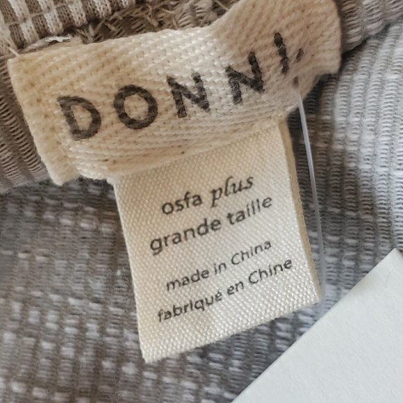 Anthropologie DONNI Ribbed Open Front Cardigan Jacket Duster‎ One Size Lagenlook - Picture 8 of 11